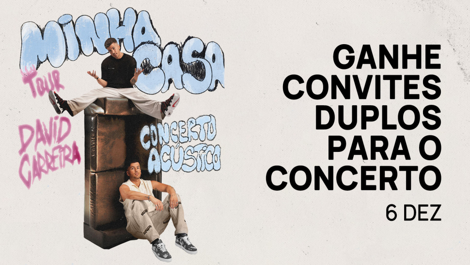 Vá ao concerto do David Carreira na Póvoa de Varzim - TVI PASS