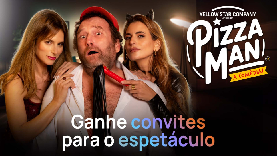 Ganhe convites para o Pizza Man - A Comédia - TVI PASS
